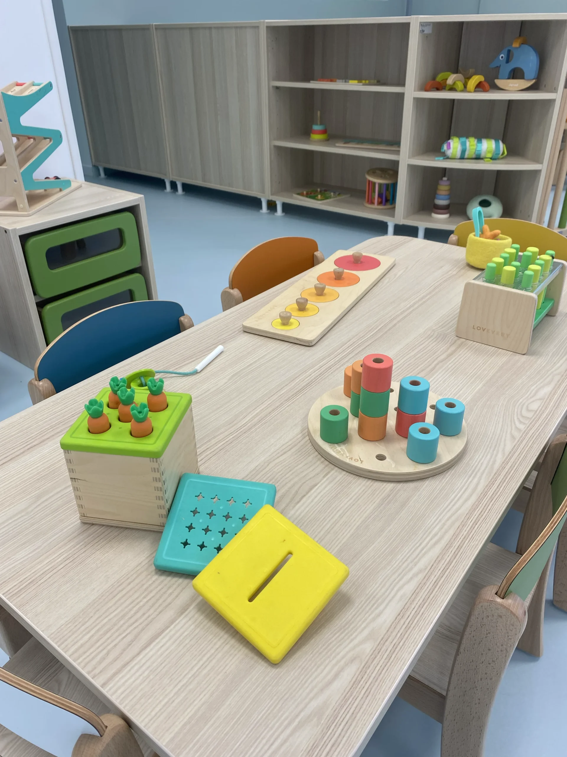 Salle d'évolution de la crèche My Little Crèche Vitré zone nord