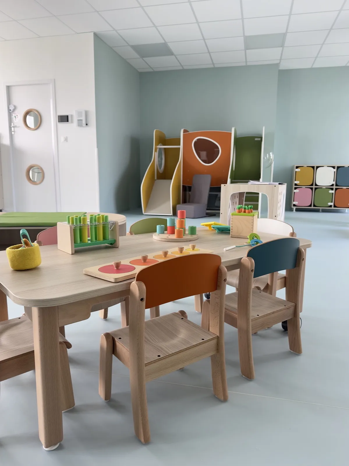 Salle d'activités de la micro-crèche My Little Crèche à Vitré